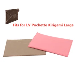 Fits for Kirigami Pochette Insert organizer with Chain  Crossbody bag designer Handbag  inner cosmetic Kirigami insert small