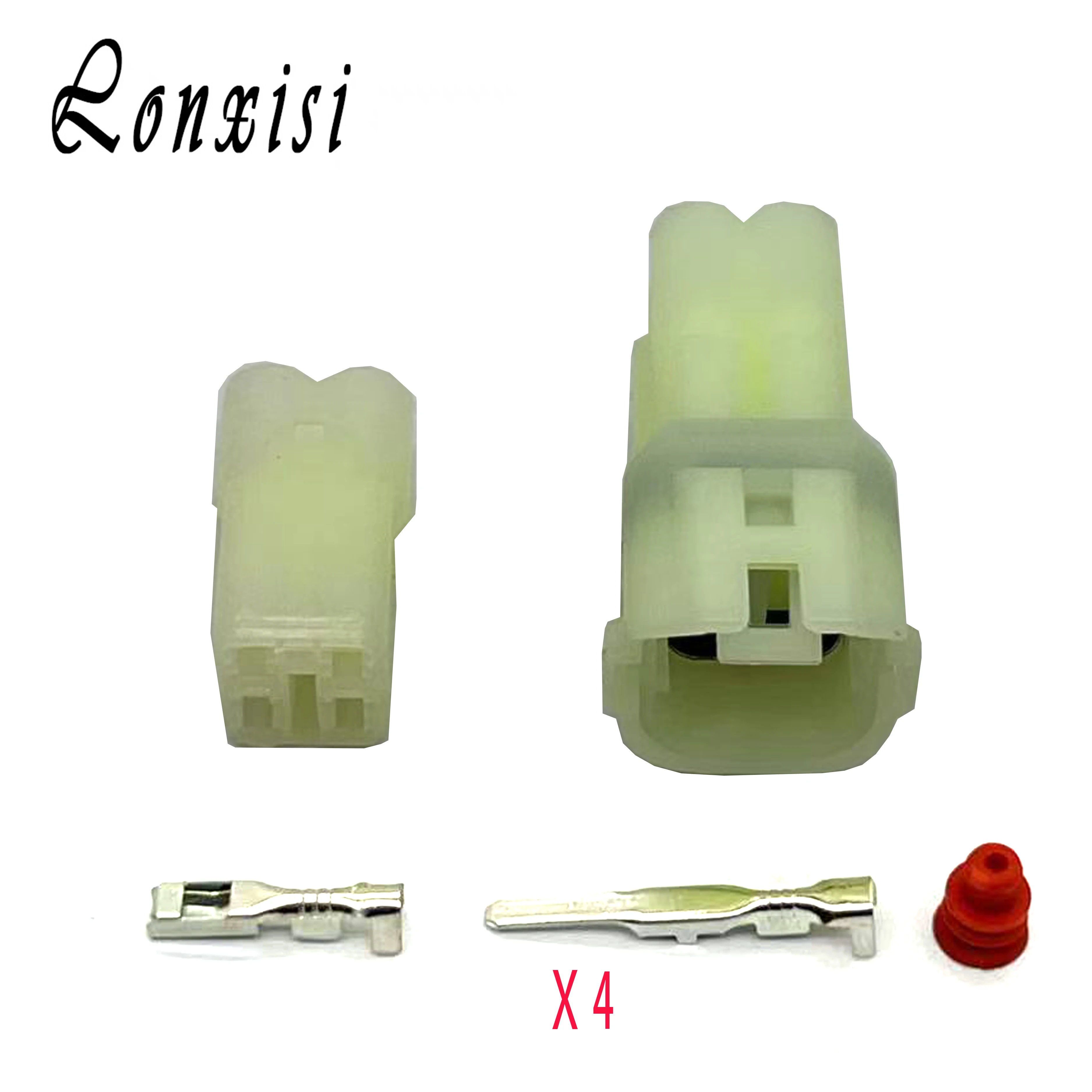 

1/5/10/20 Sets 4 Pin 6187-4441 6180-4181 HM 090 Male Female Way Oxygen Sensor Plug Connector For Changan Suzuki