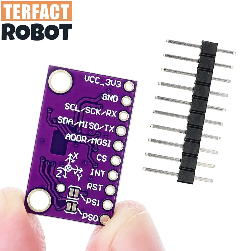TERFACT  BNO085 AR VR IMU High Accuracy Nine-Axis 9DOF AHRS Sensor Module GY-BNO085