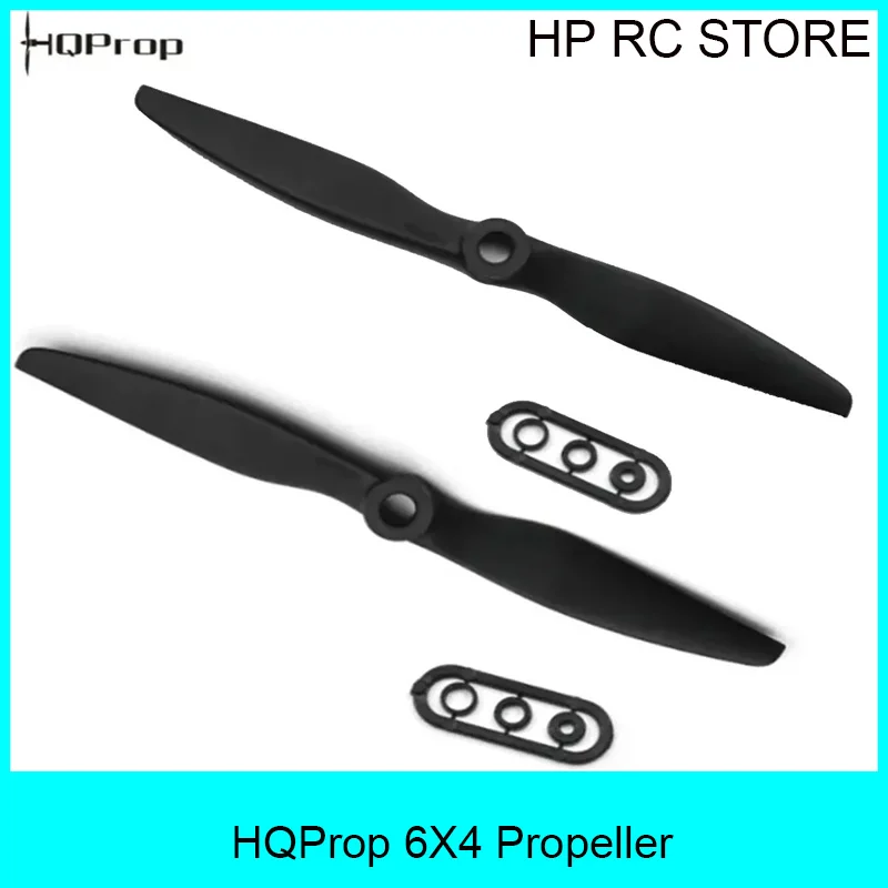 HQProp Thin Electric Prop 6X4 Two-Blade Propeller Glass Fiber Reinforced Nylon CW CCW Paddle for FPV Drone