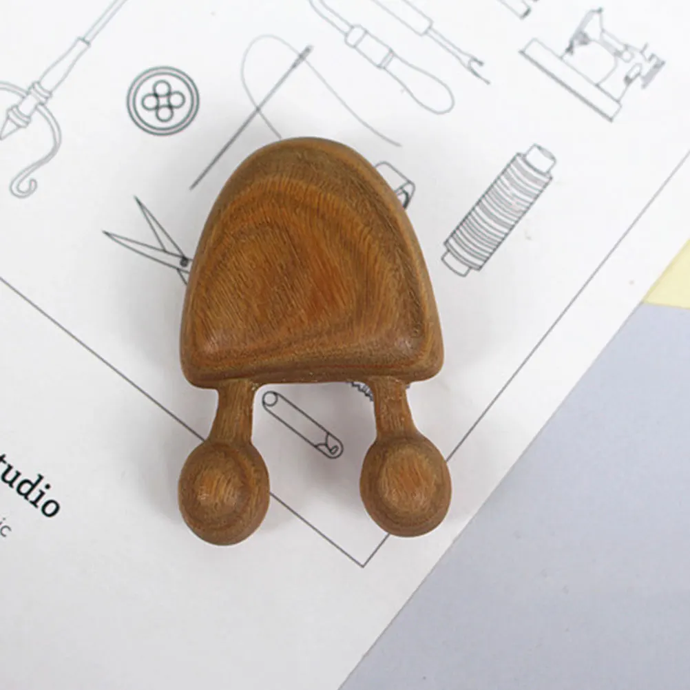 

Wooden Face Massager H held Body Acupoint Massager Simple Wood Craft Skincare Tool Durable Practical Smooth Surface Comfortable