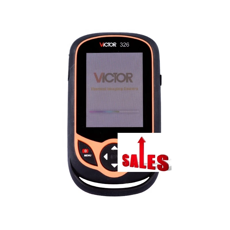 VICTOR 326 3.2 inch Card Handheld Infrared Thermal Imaging Camera Meter Resolution 220*160 JPG Micro USB 9Hz 300000 Pixels