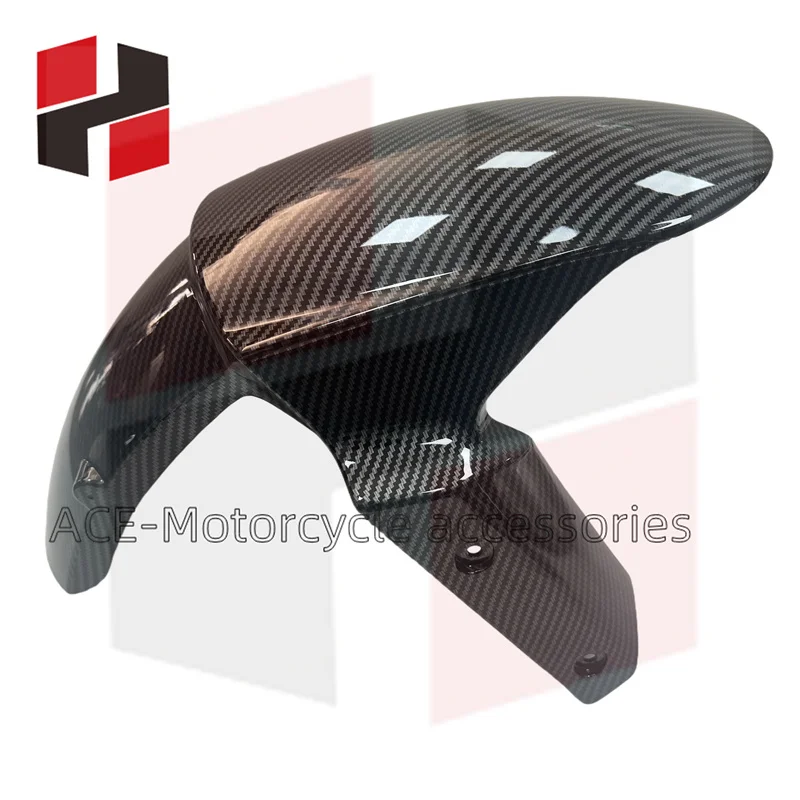 Motorfiets ABS Koolstofvezel Voorspatbord Wiel Hugger Spatbord Splash Guard Kuip Fit Voor Kawasaki Z800 2013 2014 2015 2016