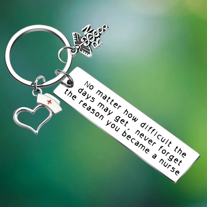 

Nursing Graduation Gift Keychain Nurse Gift Key Chain Medical Graduation Encouragement Gift Nurse Inspirational Gifts