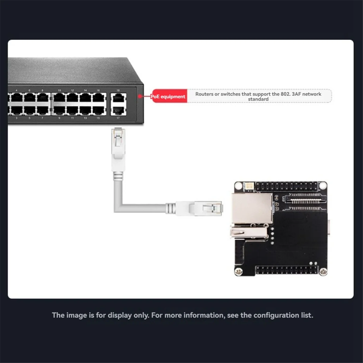 ESP32-P4-NANO Development Board+POE Module+Speaker Kit Dual-Core RISC-V WiFi6 Bluetooth5/BLE RJ45 100M Ethernet Port