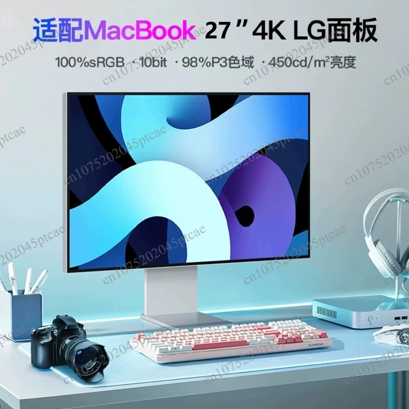 

4K Display 27-inch Nano IPS Screen Notebook External Professional Design Mac Clip Type-c