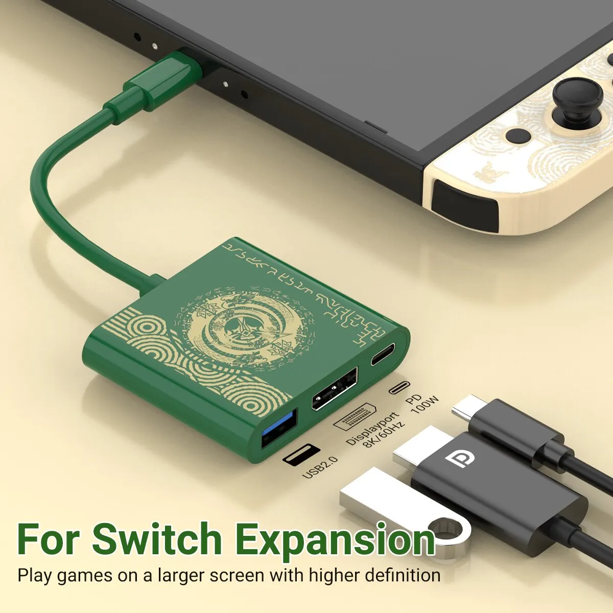 Switch Multi Puerto: La Mejor Solución para Conectar tu Nintendo Switch a Pantallas y Dispositivos con un Solo Adaptador