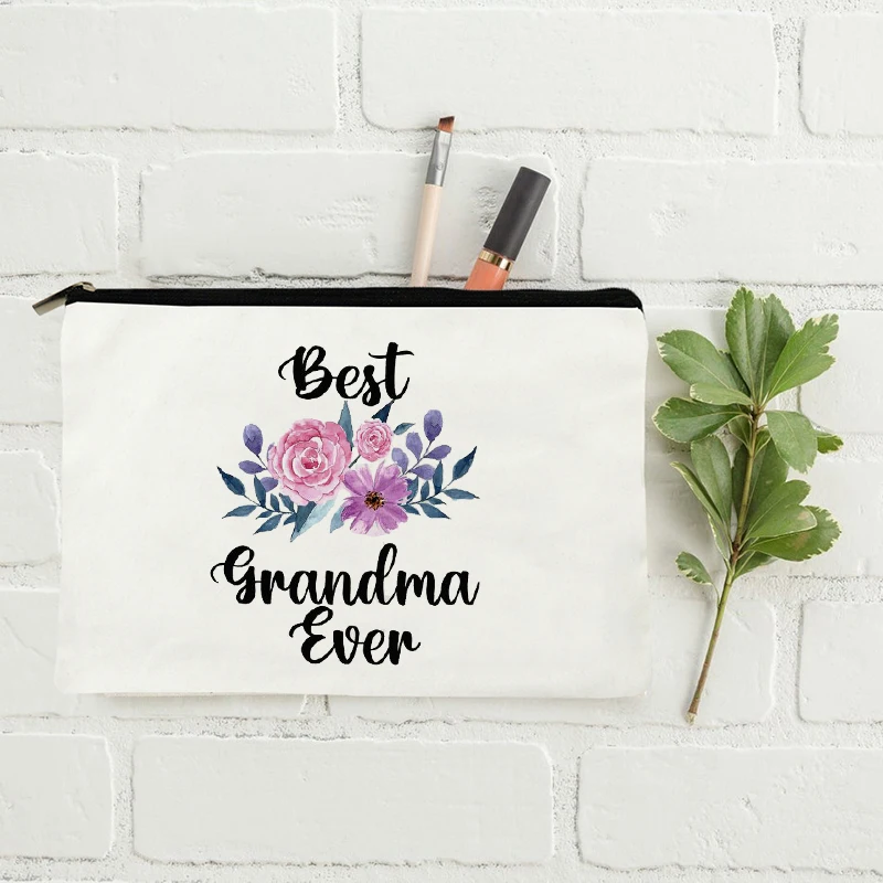 Grootmoeder Moederdag Geschenken Cosmetische Tas Oma Ooit Toilettas Pouch Make-Up Tas Oma Organizing Bag Oma Gift Beste