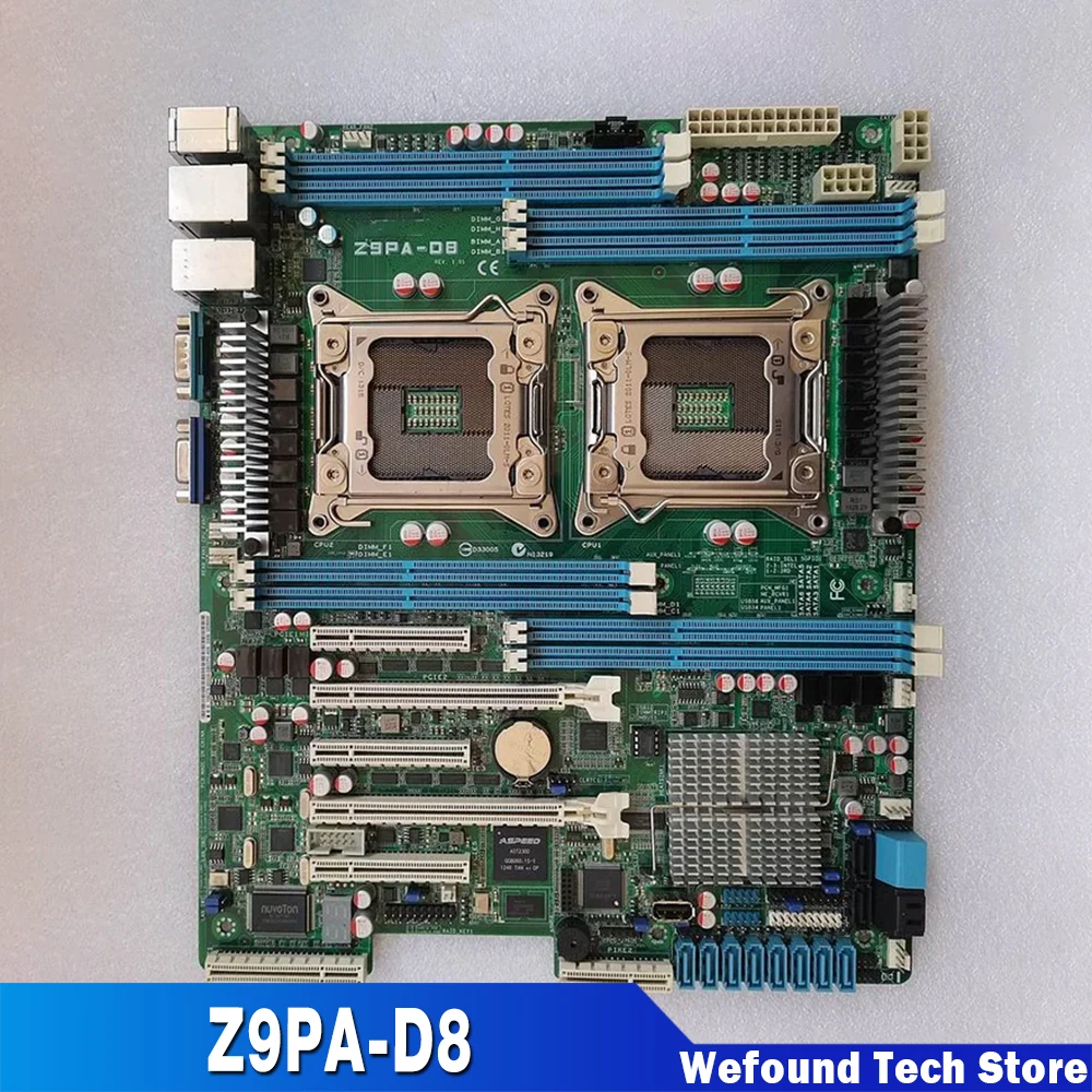 Z9PA-D8 For ASUS 2011 Dual server motherboard The X79 motherboard supports the E5-2680V2