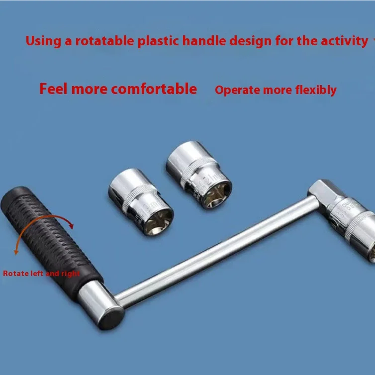 مصنع توريد أدوات إصلاح السيارات الصلب عزم الدوران المضاعف توفير القوة وجع الجوز مزيل لإزالة كفاءة إطارات السيارات #2