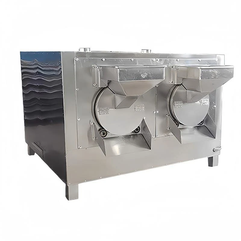 Tostador Comercial de Nueces para Calentamiento a Gas/Eléctrico, para Tostar Café, Cacao, Castañas, Cacahuetes, Piñones, Soja, para Panaderías