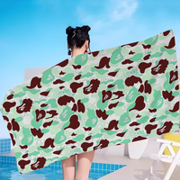 A-Bathing-A-ApeS-B-BAPES Big Microfiber Beach Towels Quick Dry Towel Sand Beach Towels Pool Towel For Travel Swim Pool Yoga