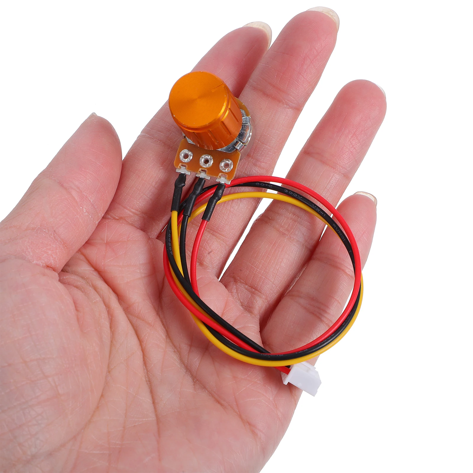 

3Set Rotary Potentiometer with Knob for Electronic Projects Fine Tuning Resistance 20Cm Wiring Harness Manual Control Device