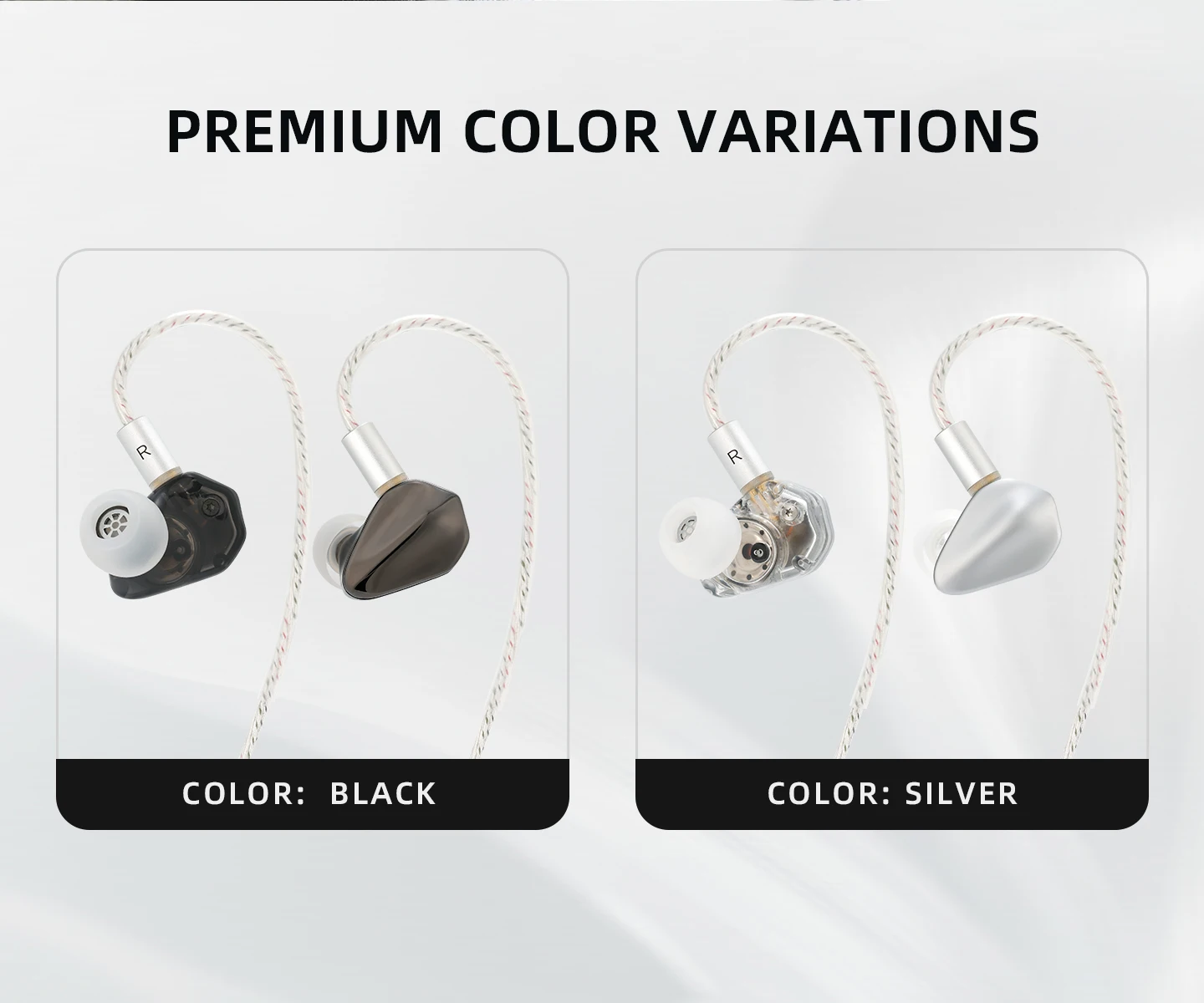 KEFINE Loric PU + Titan-Verbundmembran-In-Ear-Monitor-Kopfhörer mit abnehmbarem 0,78-mm-2-Pin-Anschluss – Detail 10