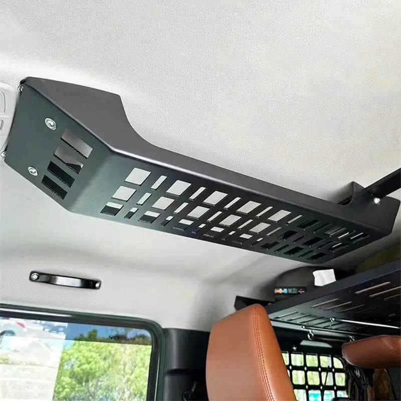 Car Driver's Multifunctional Inner Roof Rack Storage Bracket for Suzuki Jimny JB74 JB64 JC74 2019 2020 2021 2022 2023 2024 2025
