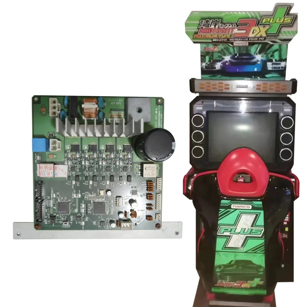 

Arcade Simulator Machine Wangan Midnight Maximum Tune 3DX Racing Car Game Dynamic IO Board Coin Operated Accessory