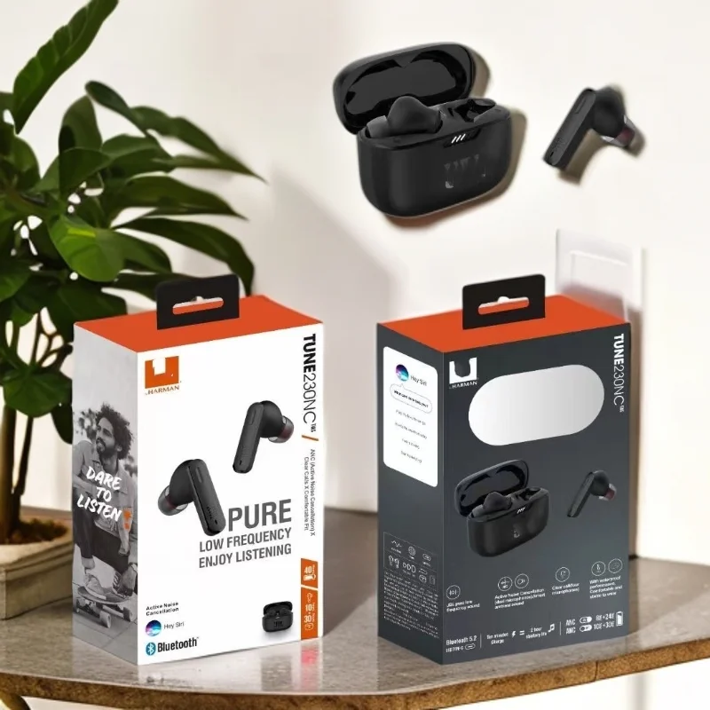 

New Cross border T230 NC TWS True Wireless Bluetooth Earphones In Ear Music Sports Running JB Earphones