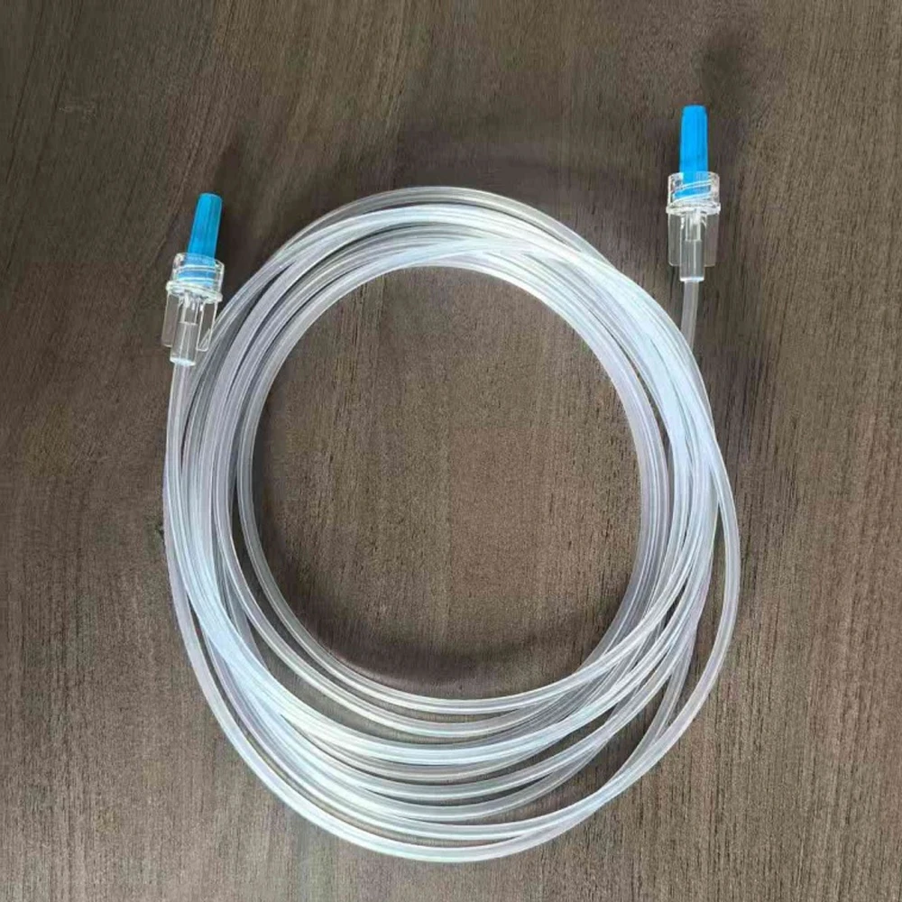5/10/20Pcs Co2 Sampling Tube with Luer Male Connector EtCO2 Sampling Line Gas Sampling Lines Sides PVC