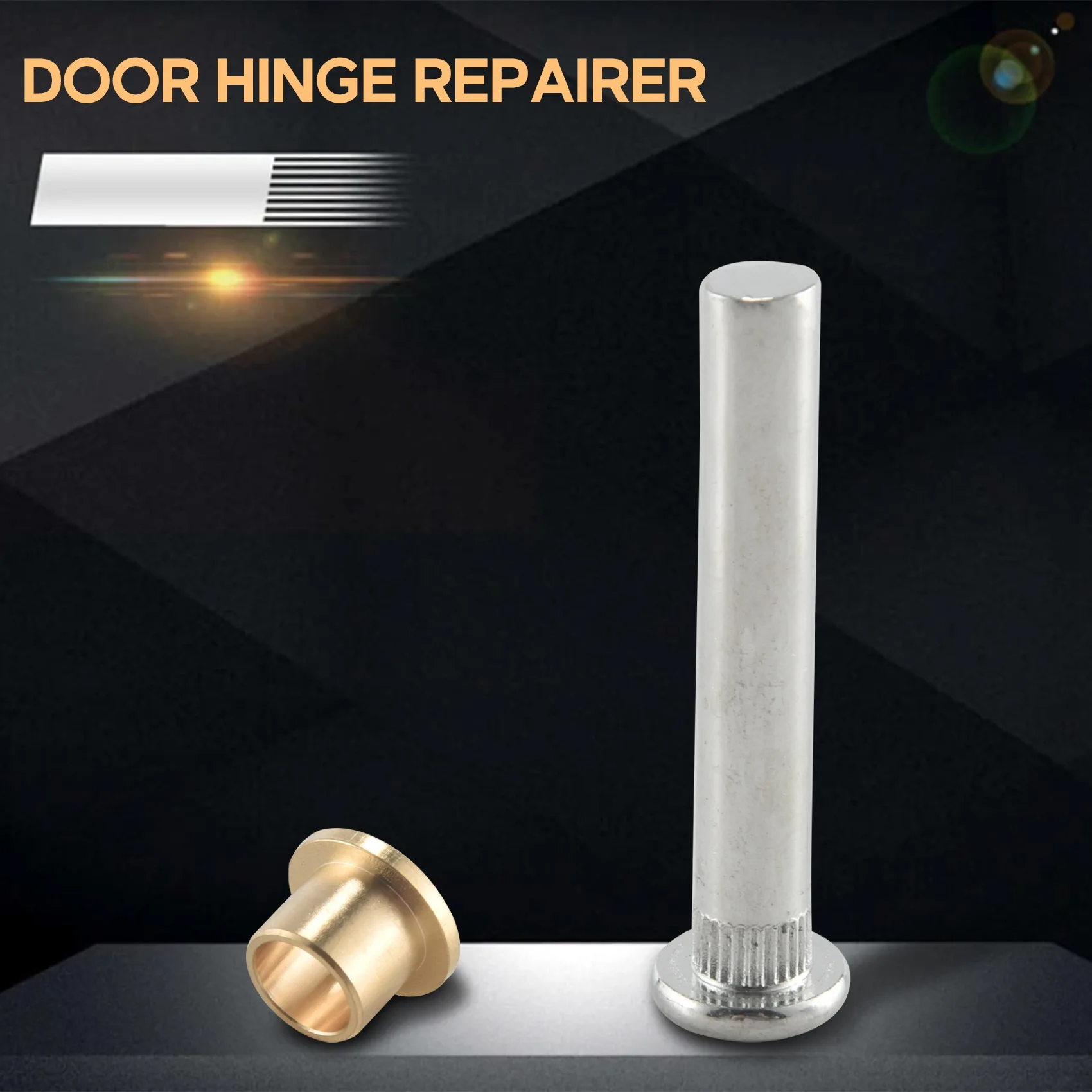 Door Hinge Repair Kit Door Hinge Pin Bushing Kit for 97-05 D22 with High Strength and Corrosion-Resistant