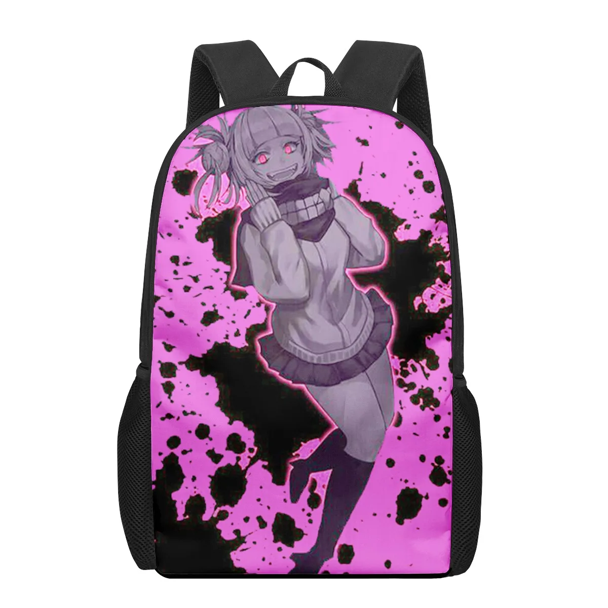 Sacs d'école imprimés en 3D, Anime My Hero Academia HIMIKO Toga, pour garçons et filles, sac à dos Pac