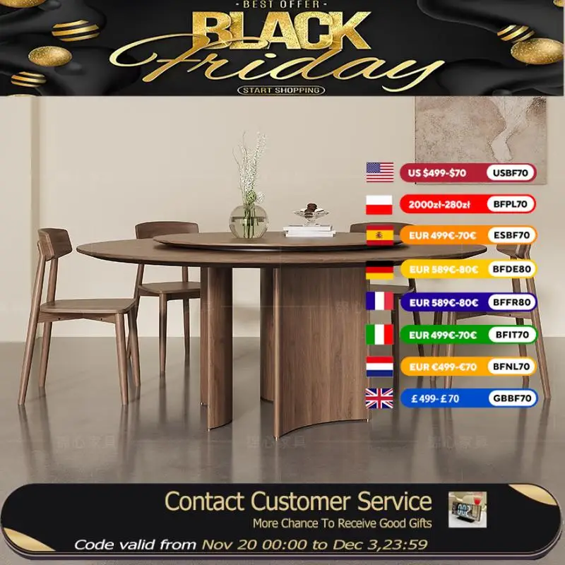 

Рождественский дизайн, обеденные столы для вечеринки, свадьбы, деревянные обеденные столы для ресторана, роскошная скандинавская мебель Tavolo Pranzo для дома