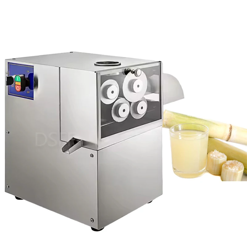 High Yield 250-300kg/h Heavy-Duty Sugarcane Press Commercial Sugarcane Juicer