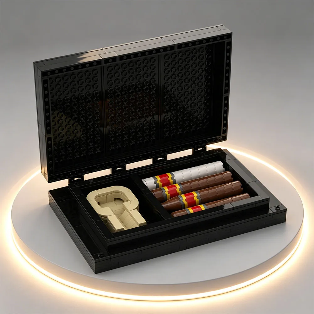 The Cheapest 378 pcs/318 pcs of brand humidor and cigarette model kit. Collection display ornaments are suitable for gifts. - view 3