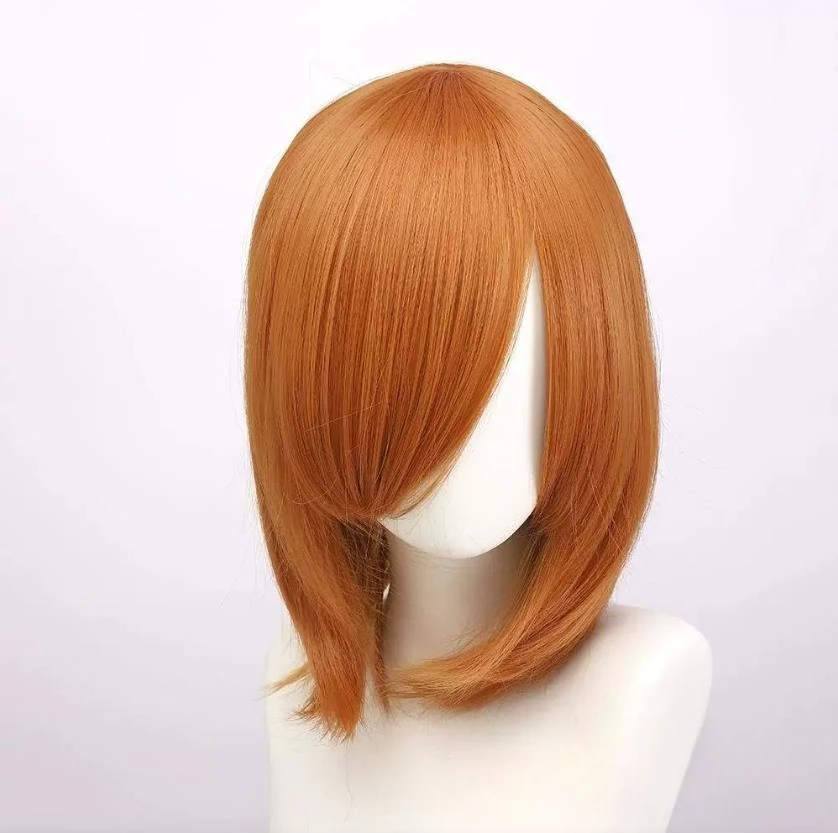 Anime 40cm Medium Basic Bang Blond Wig