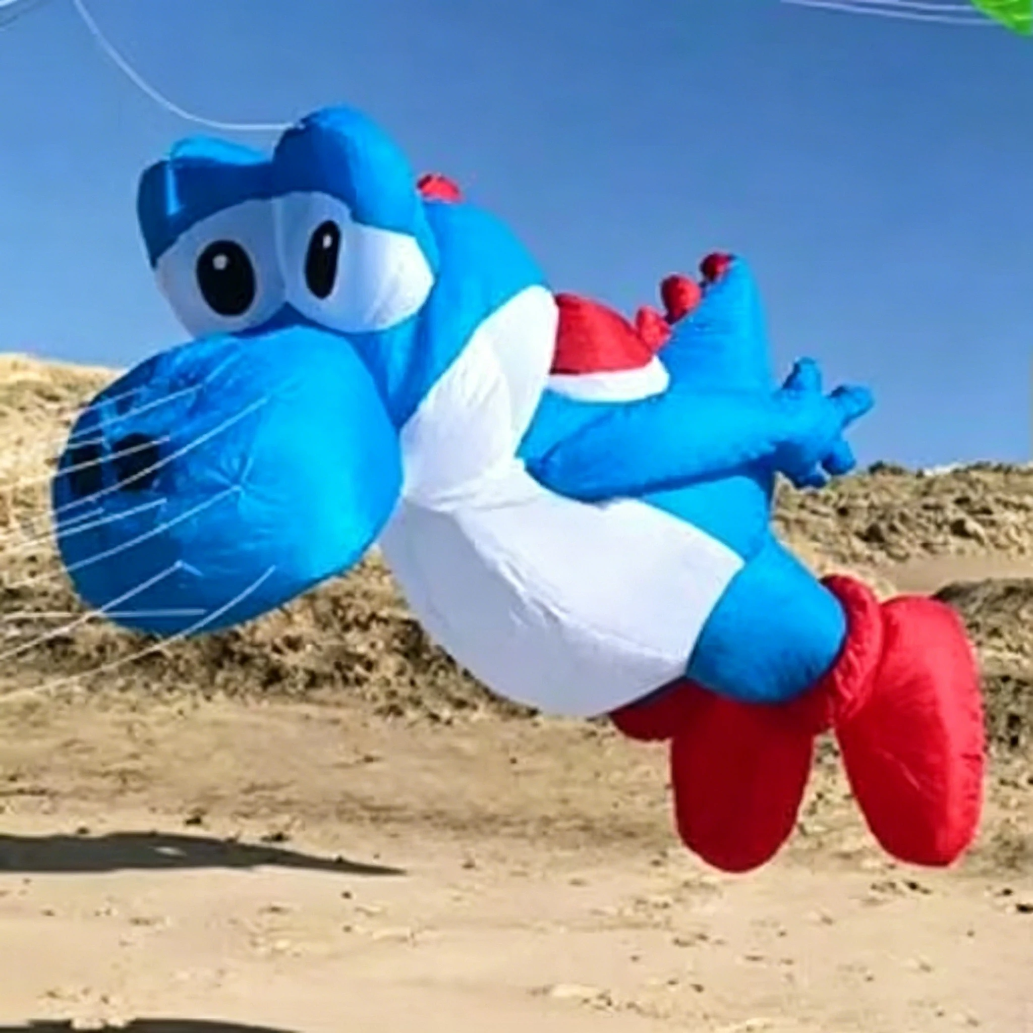 

3m Soft Inflatable Dragon Kite Pendant, Animal Display Kite Pendant, High-Quality Ripstop Nylon, Line Laundry.