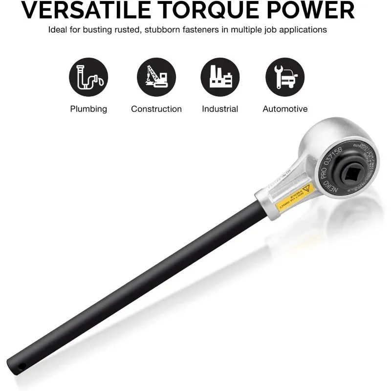 Torque Wrench, 1100 Foot-Pound Heavy Duty Torque Multiplier Wrench, Cr-Mo and Chrome-Vanadium