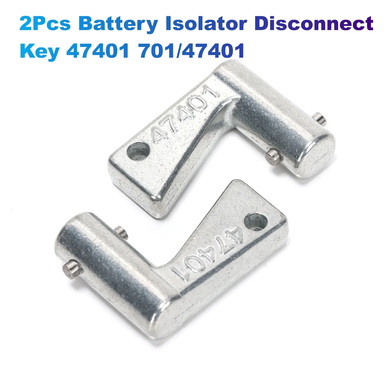 

2Pcs Battery Isolator Disconnect Key 47401 701/47401 Compatible With JCB/Terex Mini Excavators, Backhoe Loaders, Dump Trucks