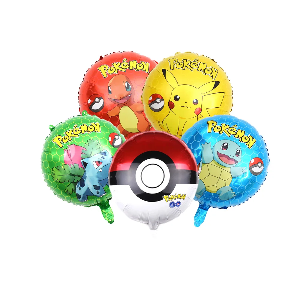 Pokemon Geburtstag Party Einweg Party Platten Pikachu Thema Tischdecke Charakter Ballon Geburtstag Dekoration Baby Dusche Suppli – Detail 38