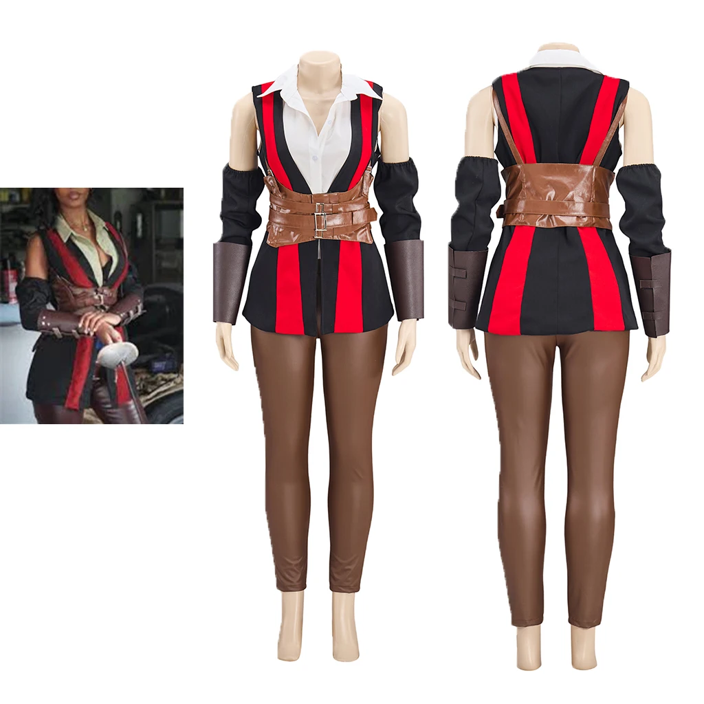

Wyll Cosplay Costume Women's Wyll Ravengard Cosplay Battle Outfit Halloween Party Roleplay Suit