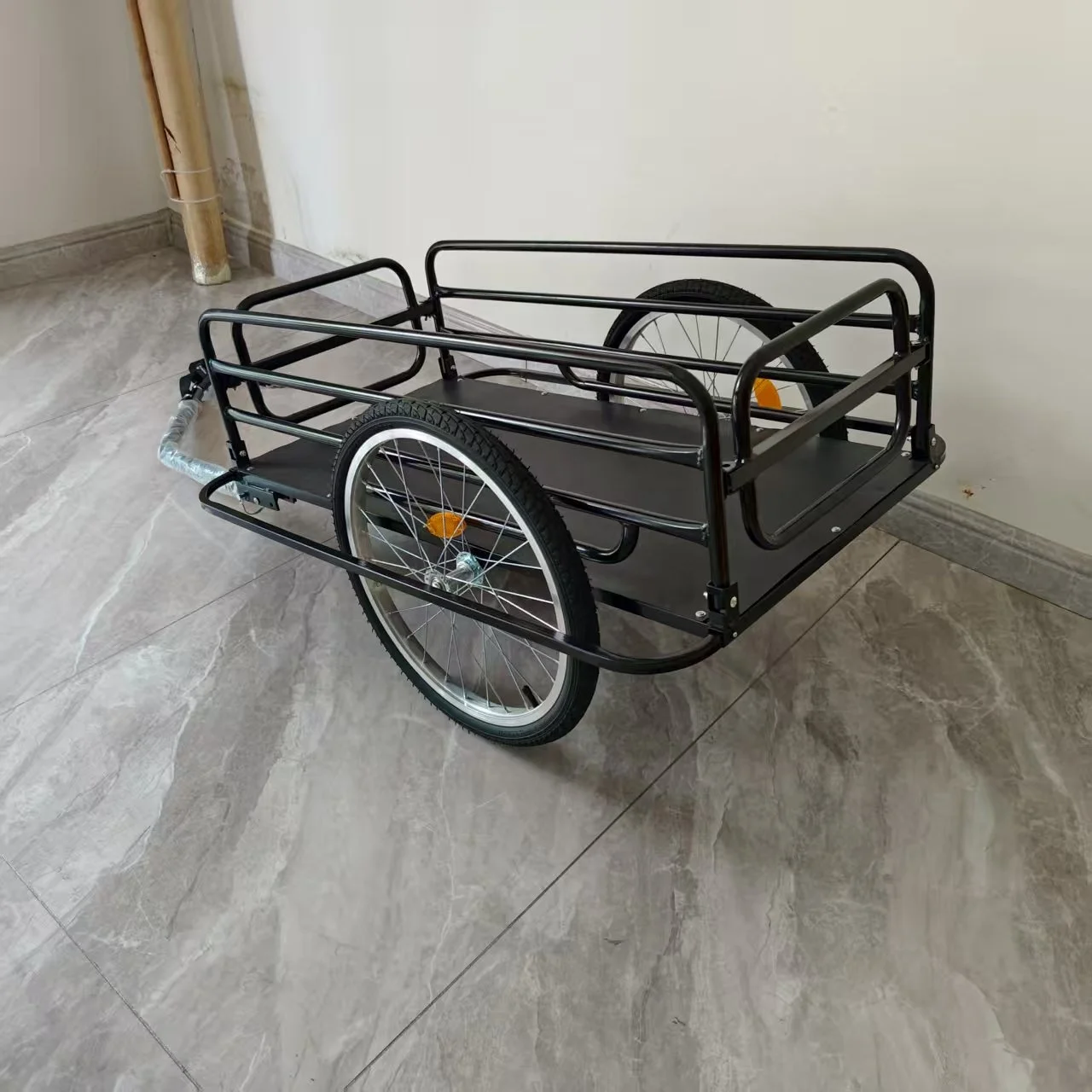 تخصيص الثقيلة عربة دراجة قابلة للطي عربة وصلة عالمية منصة OEM دراجة البضائع مقطورة لعربات اليد والعربات #6
