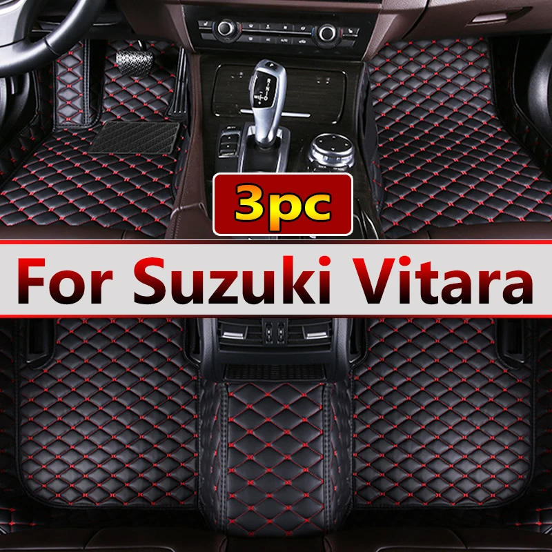 

Car Floor Mats For Suzuki Vitara Escudo LY 2022 2021 2020 2019 2018 2017 2016 2015 Auto Interiors Accessories Foot Rugs Carpets