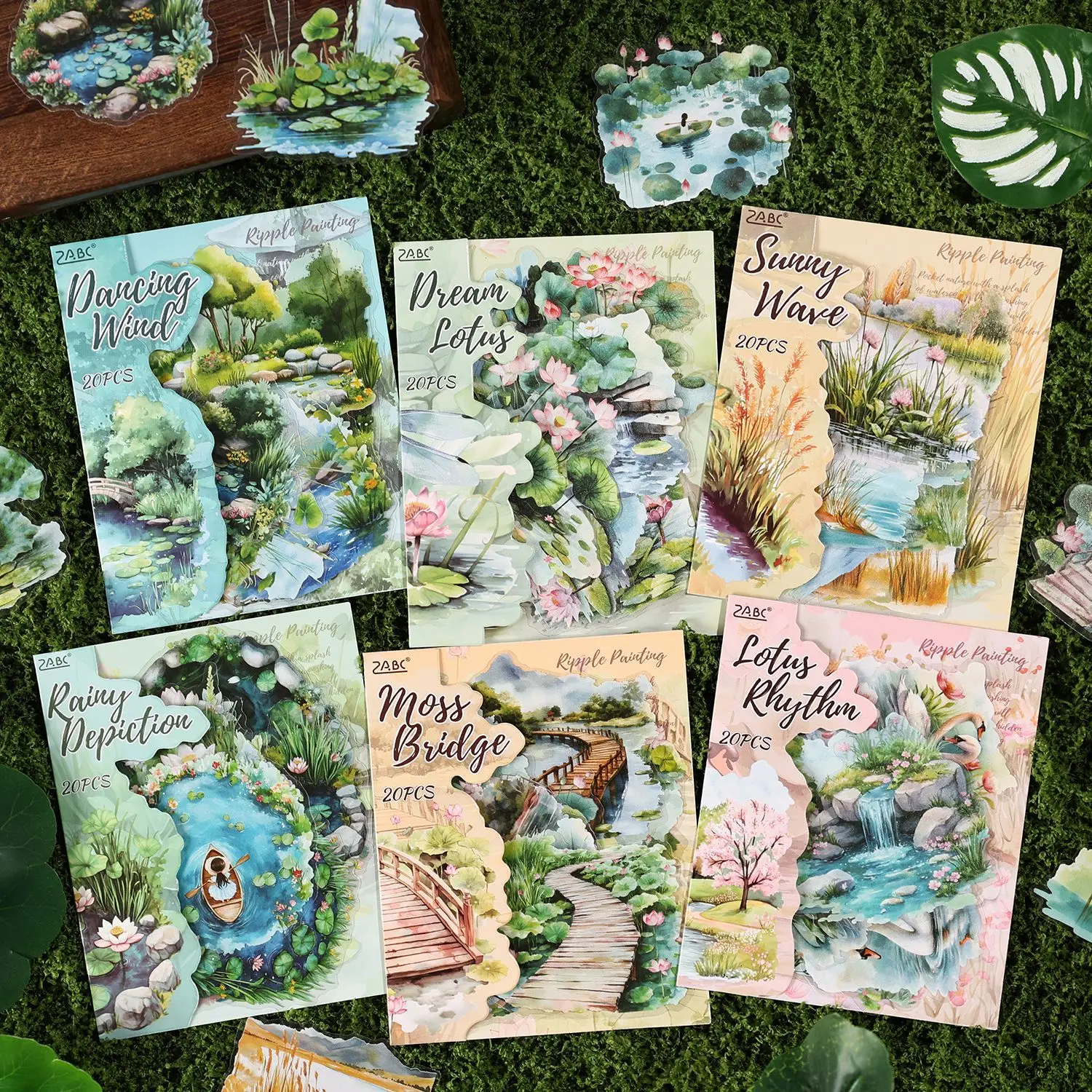 Ripples Painted Wor… - image