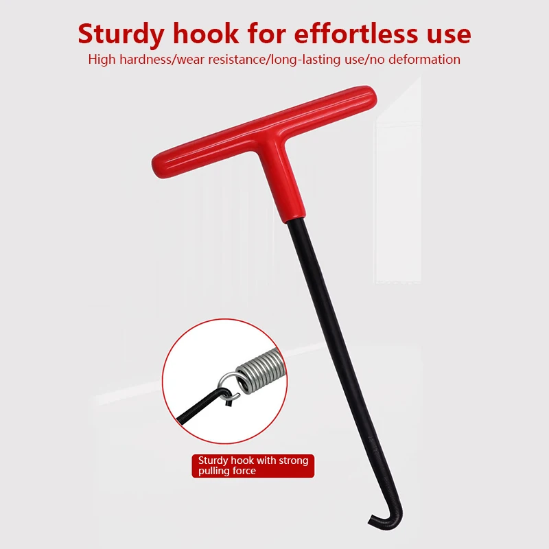 

CAER Motorcycle Exhaust Spring Hook T Shaped Handle Exhaust Pipe Spring Puller Installer Hooks Repair Tool for Springs Removal