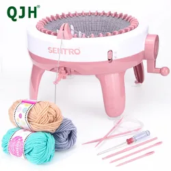 Sentro Knitting Machine Craft Project 40 Needle Hand Knitting Machine Kit for Knitting Craft Such as Scarves/Hats/Sweaters/Glove