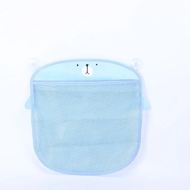 Cartoon animal shaped baby mesh shower bag, shower toy, children's water storage tool rack, mesh bag