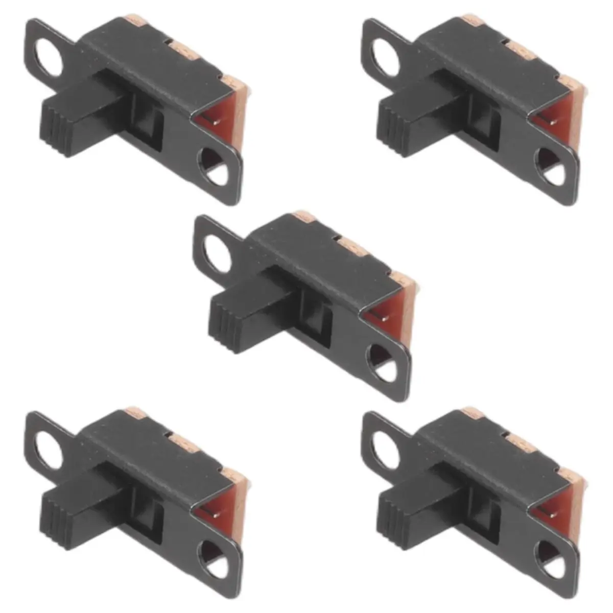 L77A  5 Pcs 50V 0.5A 3 Pin 2 Position On/OFF 1P2T SPDT Slide Switch 3 Pin
