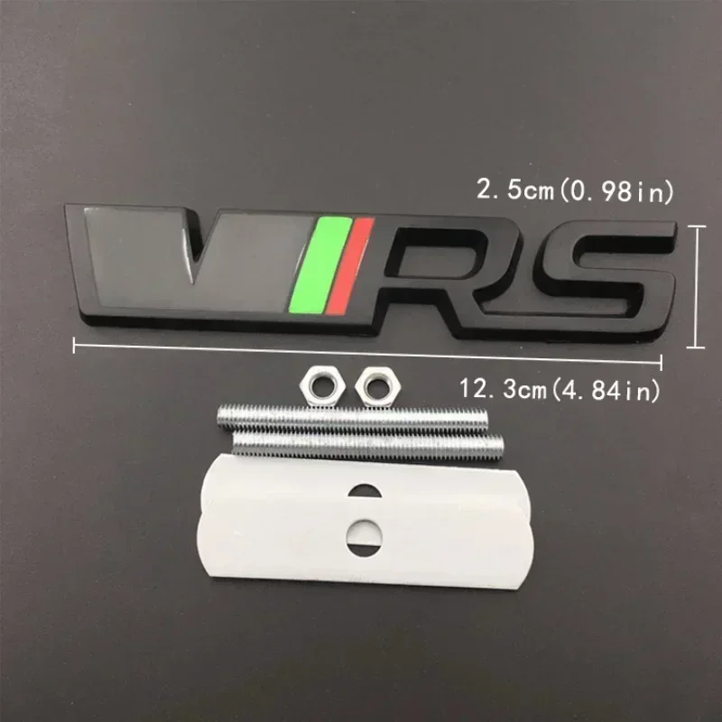 Metal Auto Front Grille Emblem for Skoda Octavia Fabia 1 Rapid Kodiaq 2 A7 Tour RS Yeti Karoq Superb Car Stickers Accessories