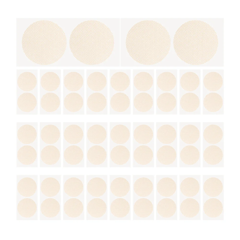 100 pares de parches adhesivos transpirables respetuosos con la piel cinta cómoda portátil para uso diario pezones invisibles