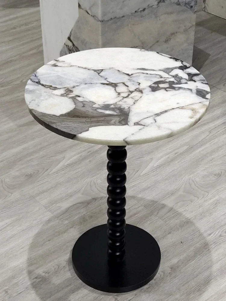 D40x56CM Wholesale Customized Natural Italian Luxury Marble Stone Elephant White Coffee Side Table,Ship it by Sea