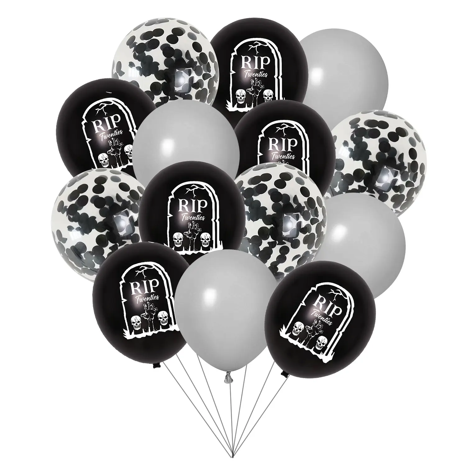 30Pcs Rip Twenties Balloons Decoration Death To My Twenties 30th Birthday Party Supplies Funeral 30th Birthday Party Decorations