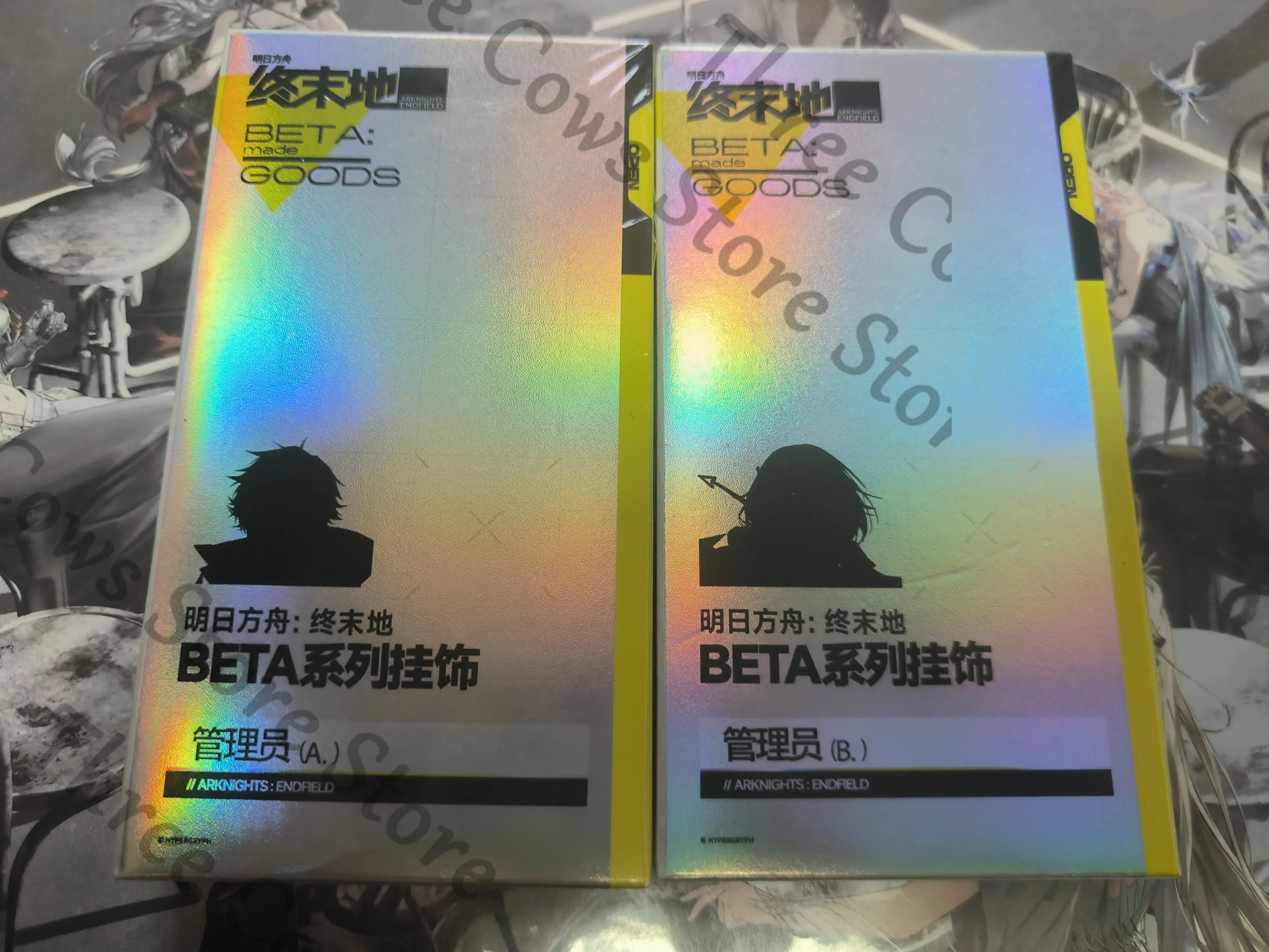 

Оригинальный брелок-аксессуар для косплея по аниме Arknights: Endfield Endmin, в виде пропуска/ключа, подарок