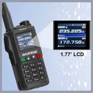 UV18 Pro Max GPS Baofeng Walkie Talkie ستة موجات AM FM عالية الطاقة لاسلكية نسخ تردد NOAA 999CH طويلة المدى UV-17 Pro راديو أفضل 10 هوائي راديو FM طويل المدى مبيعا - No6