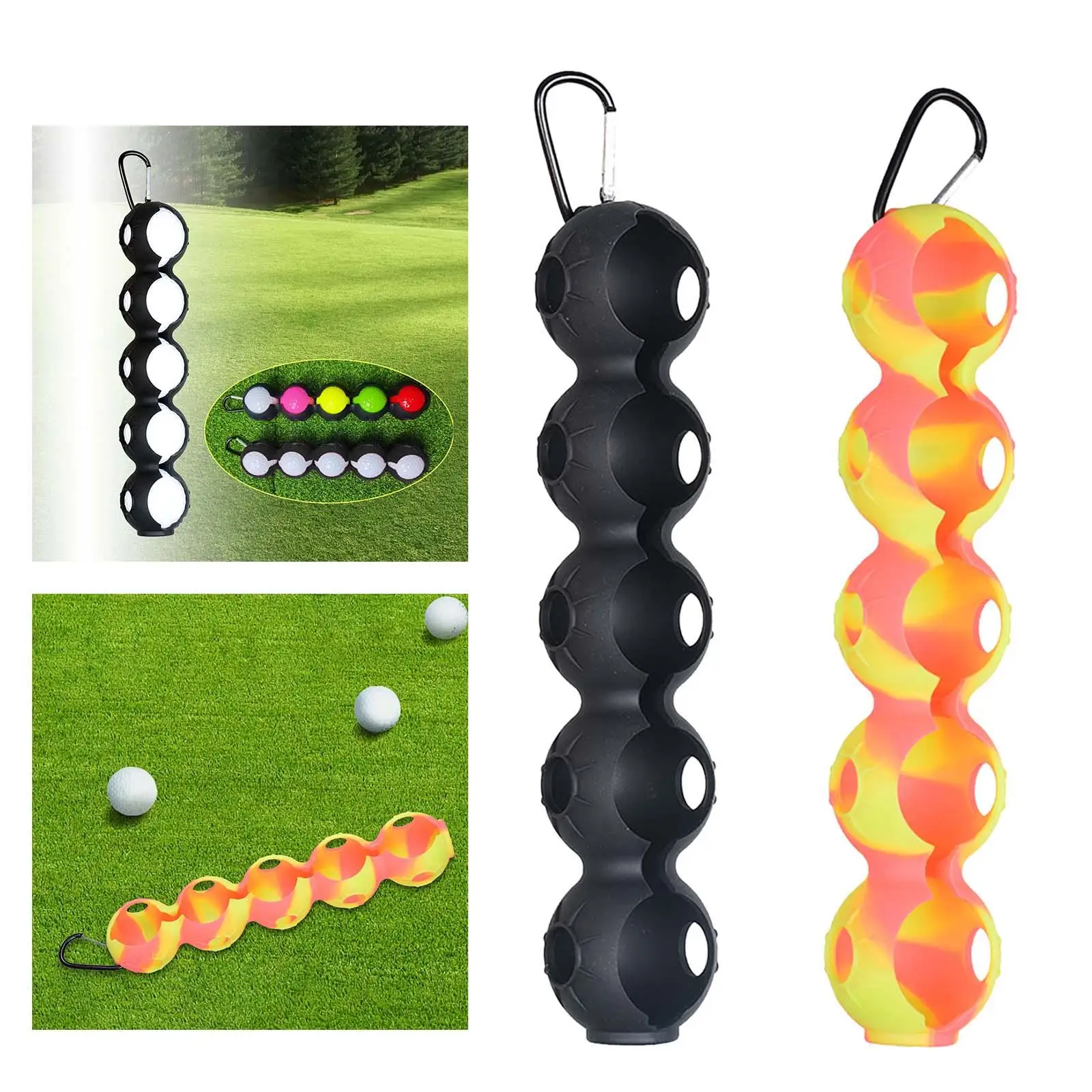 

Golf Ball Bag Practice Holds 5 Golf Balls for Training Aid Golf Club Equipment Golf Club Accessories Outdoor Sports Golf Lover