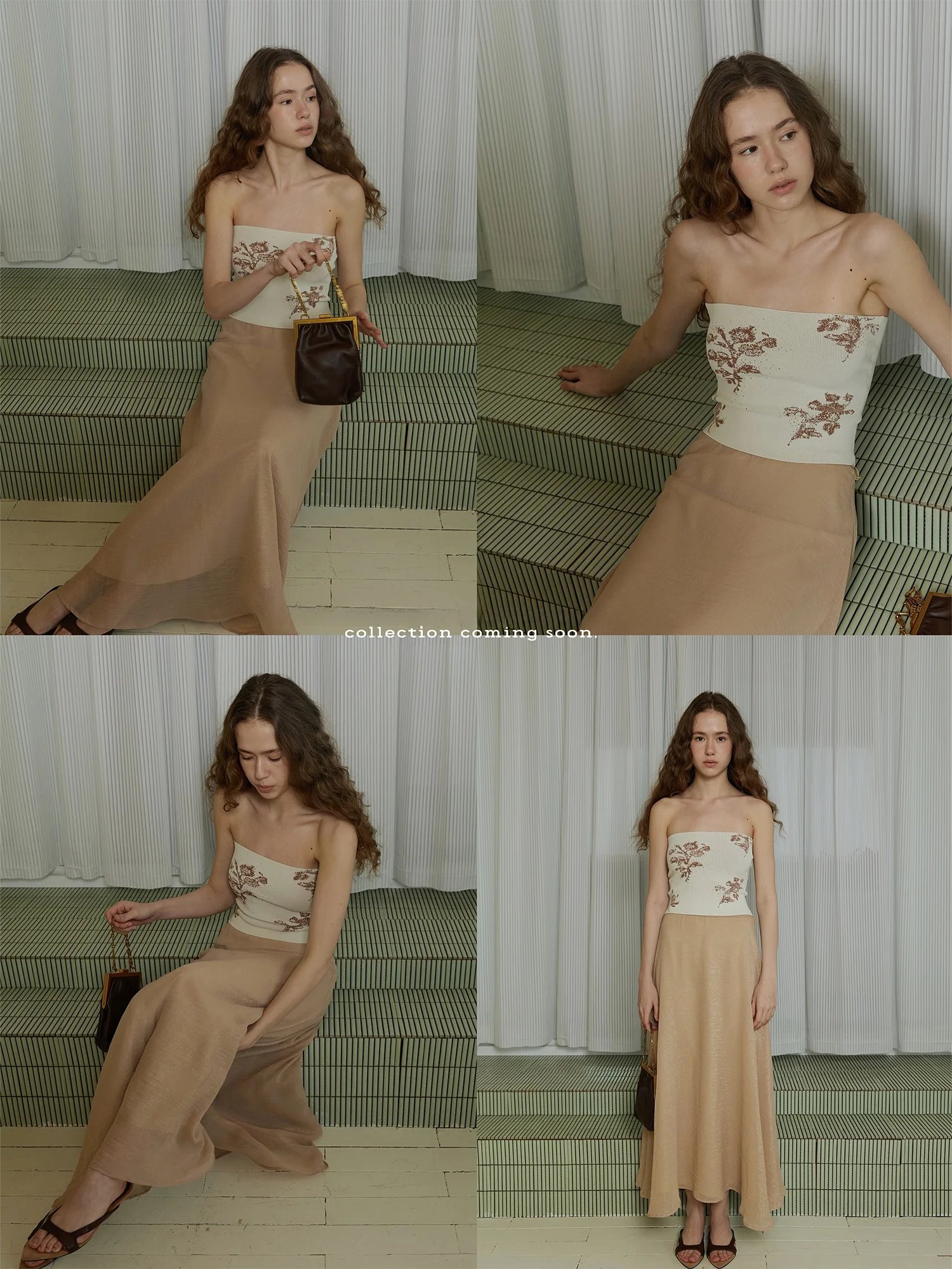 

Вязаный топ-камизол WEINISIAN с вышивкой, женская нижняя одежда, дизайн на одно плечо, весенне-летняя мода, дизайн для узкой аудитории