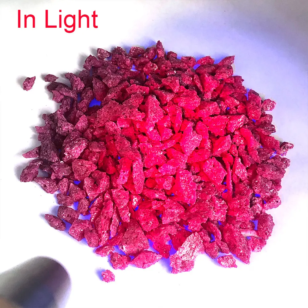 MagicCrystals Red Corundum Ruby Raw Crystal Chips Specimen Natural Stones Crystals Gemstone Home Decoration Room Decor Mineral