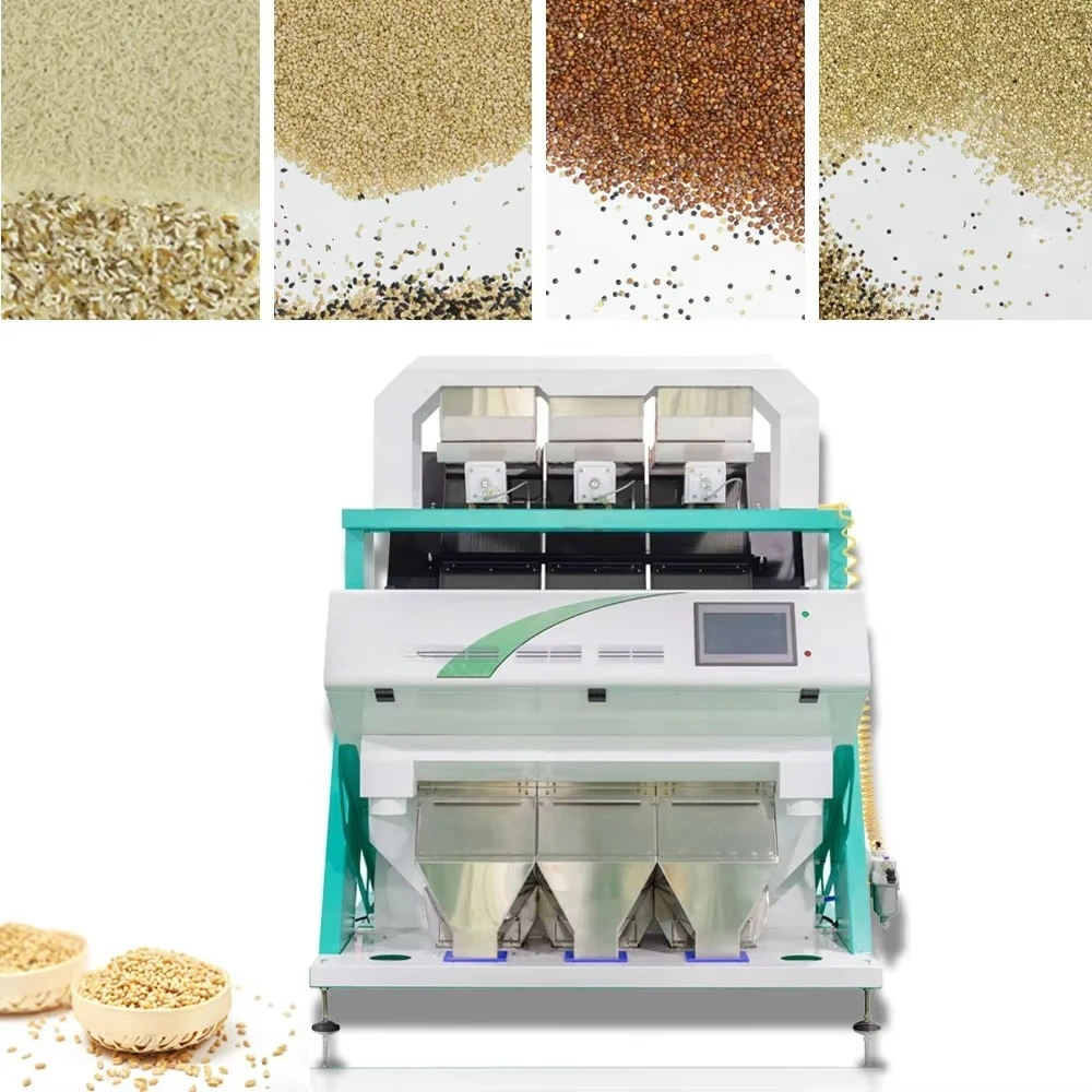 Multi-Function Optical White Black Sesame Seed Color Sorter Machine Equipment
